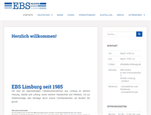 Tablet Screenshot of ebs-limburg.de